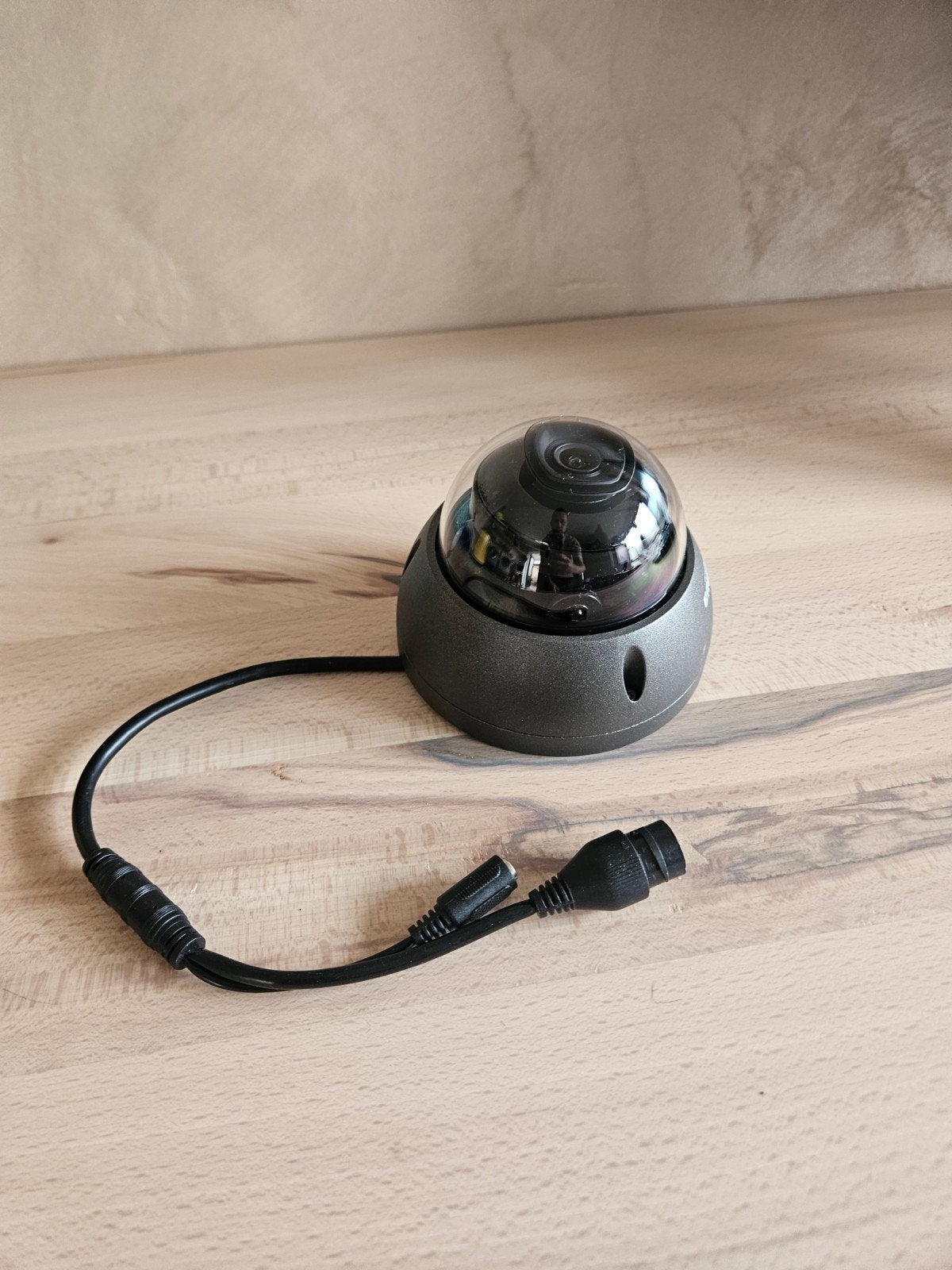 Dahua IP Camera dome antraciet, Ophalen of Verzenden, Zo goed als nieuw, Buitencamera