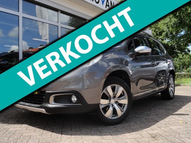 Peugeot 2008 1.2 VTi Allure Pack Premium Plus Airco / Navi, Voorwielaandrijving, Euro 5, Stof, Zwart