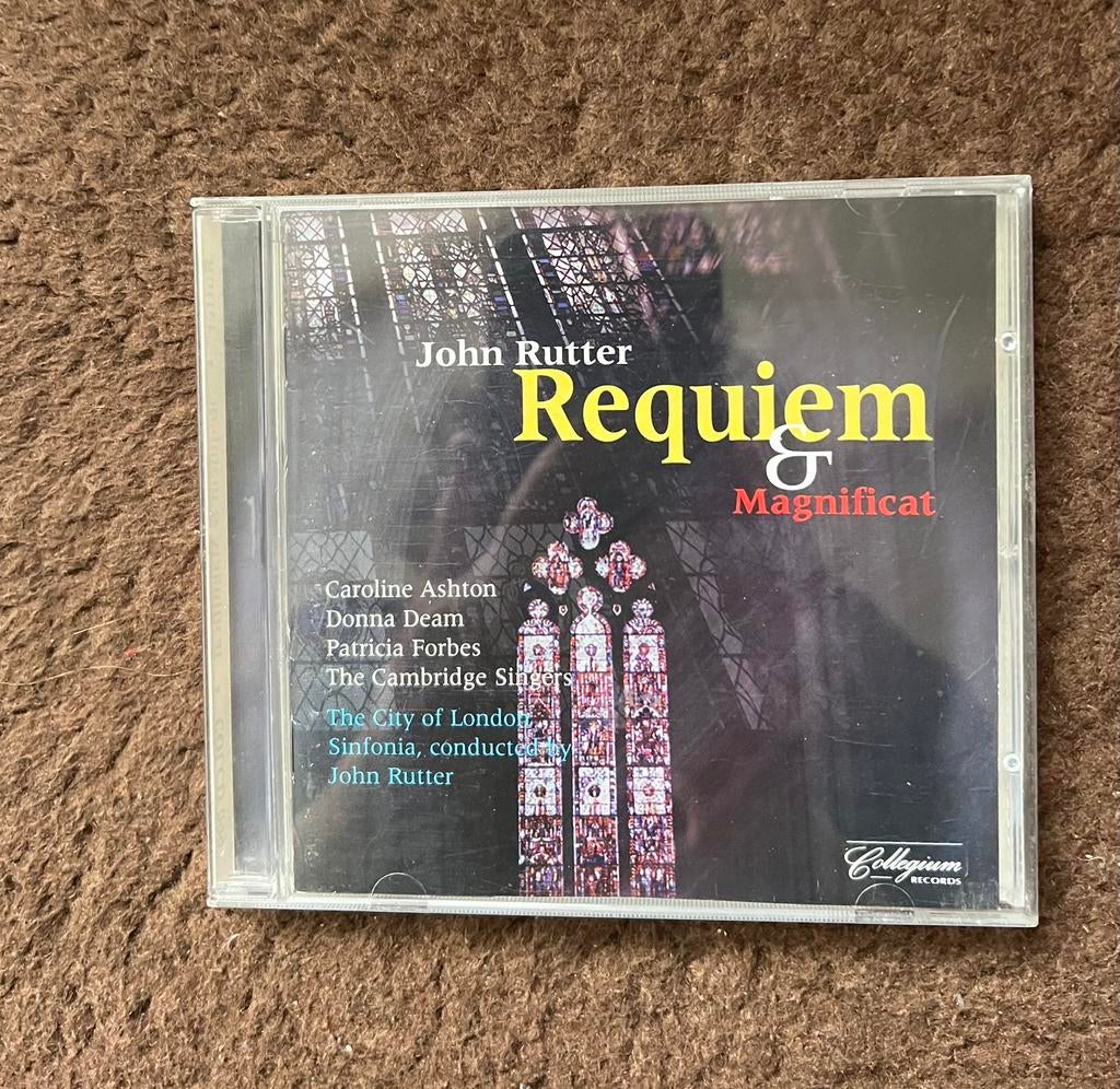 John Rutter - Requiem & Magnificat, Ophalen of Verzenden, Zo goed als nieuw