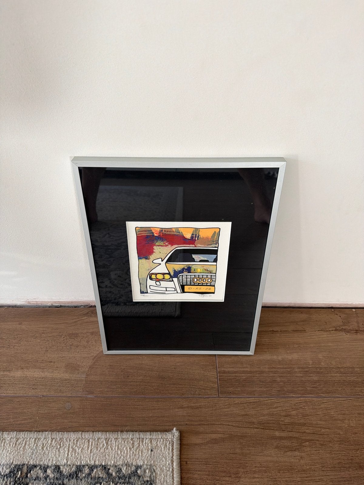 Ingelijste Audi S3 print - Limited Edition, Ophalen
