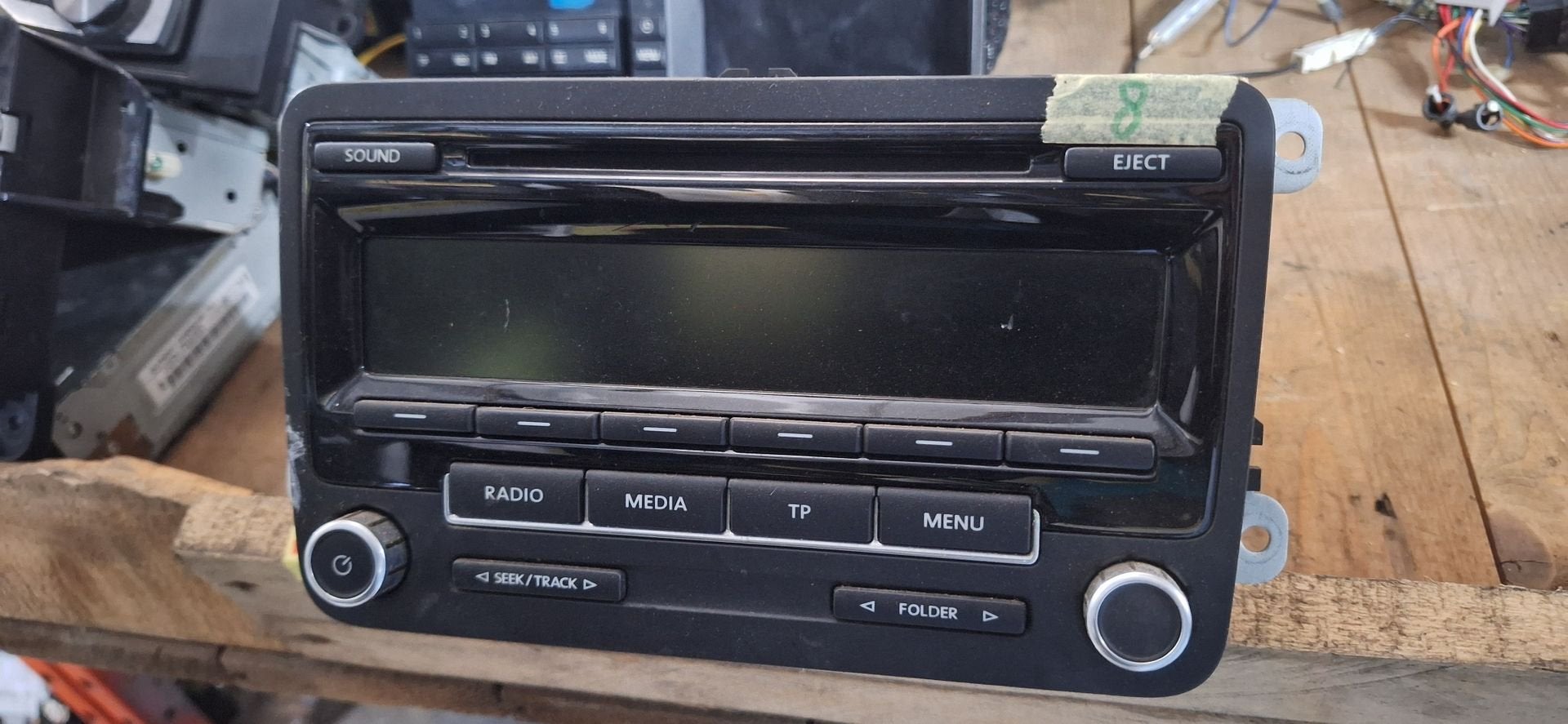 Originele Volkswagen RCD 310 Autoradio - Golf / Passat / Pol, Gebruikt, -, -, Ophalen of Verzenden