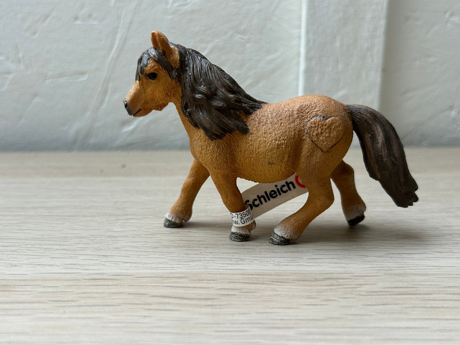 Schleich shetlander nieuw, Verzamelen, Ophalen of Verzenden, Zo goed als nieuw, Paard, Beeldje of Figuurtje