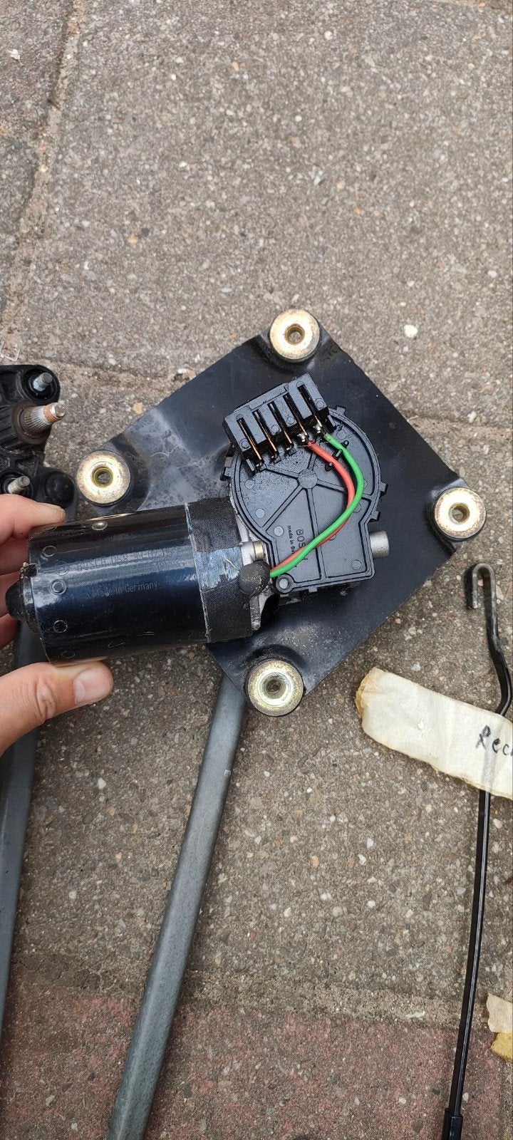 Ruitenwisser motor en mechaniek en wisserarm Volvo V40 S40, Ophalen of Verzenden, Volvo