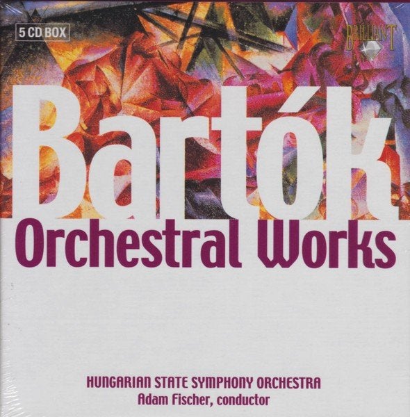 BARTOK Orchestral works 5 - CD BOX FISCHER BRILLIANT ZGAN, Boxset, Modernisme tot heden, Ophalen of Verzenden, Zo goed als nieuw