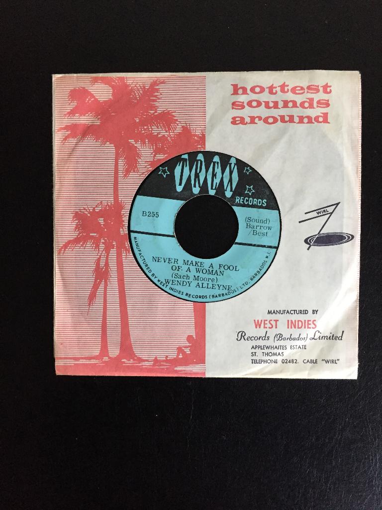 Wendy Alleyne - Let It Show - Barbados Calypso/Soul, Cd's en Dvd's, Vinyl Singles, Latin en Salsa, Gebruikt, 7 inch, Single