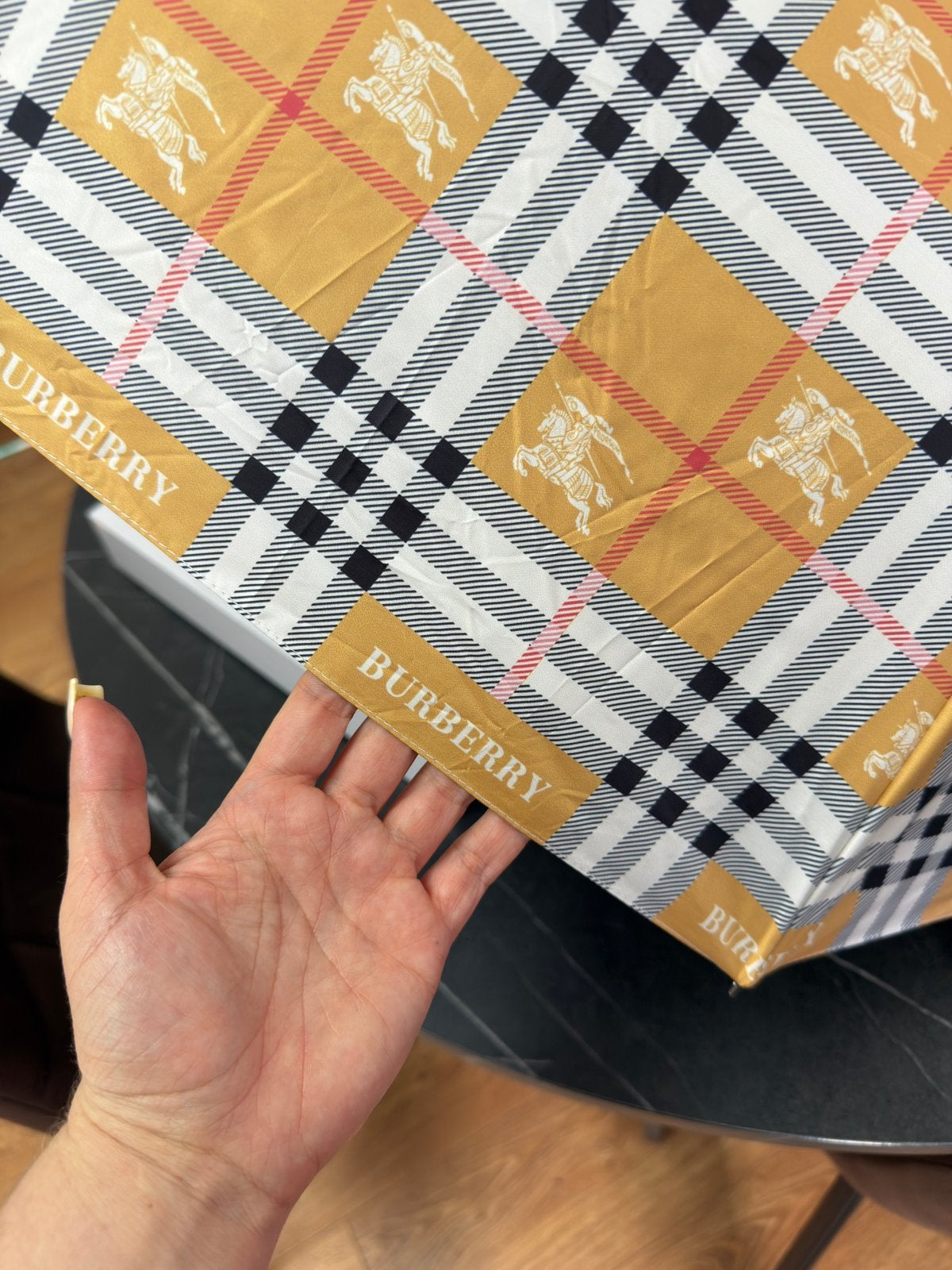 Burberry paraplu’s, Ophalen of Verzenden, Nieuw, Overige kleuren