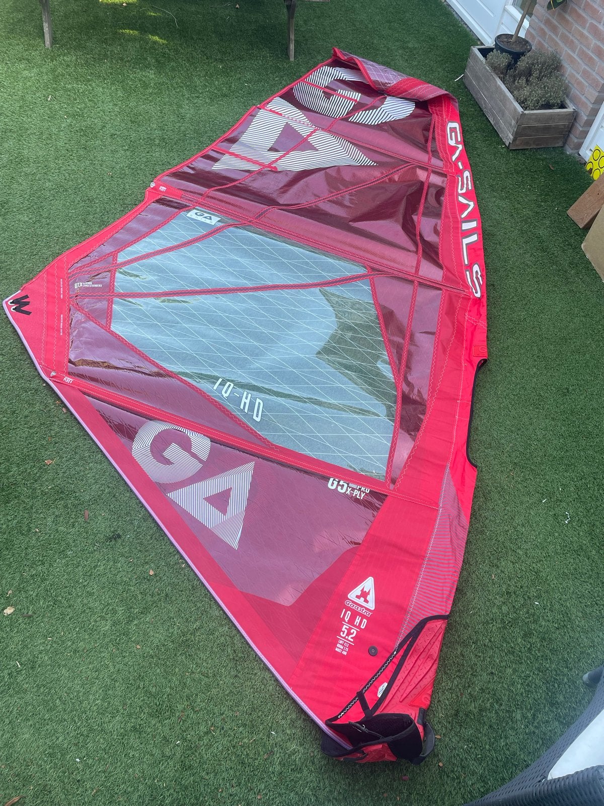 GA Gaastra Manic HD 4.2 , 4.7, IQ 5.2, Ophalen, Gaastra, 3.5 tot 5 m², Zo goed als nieuw