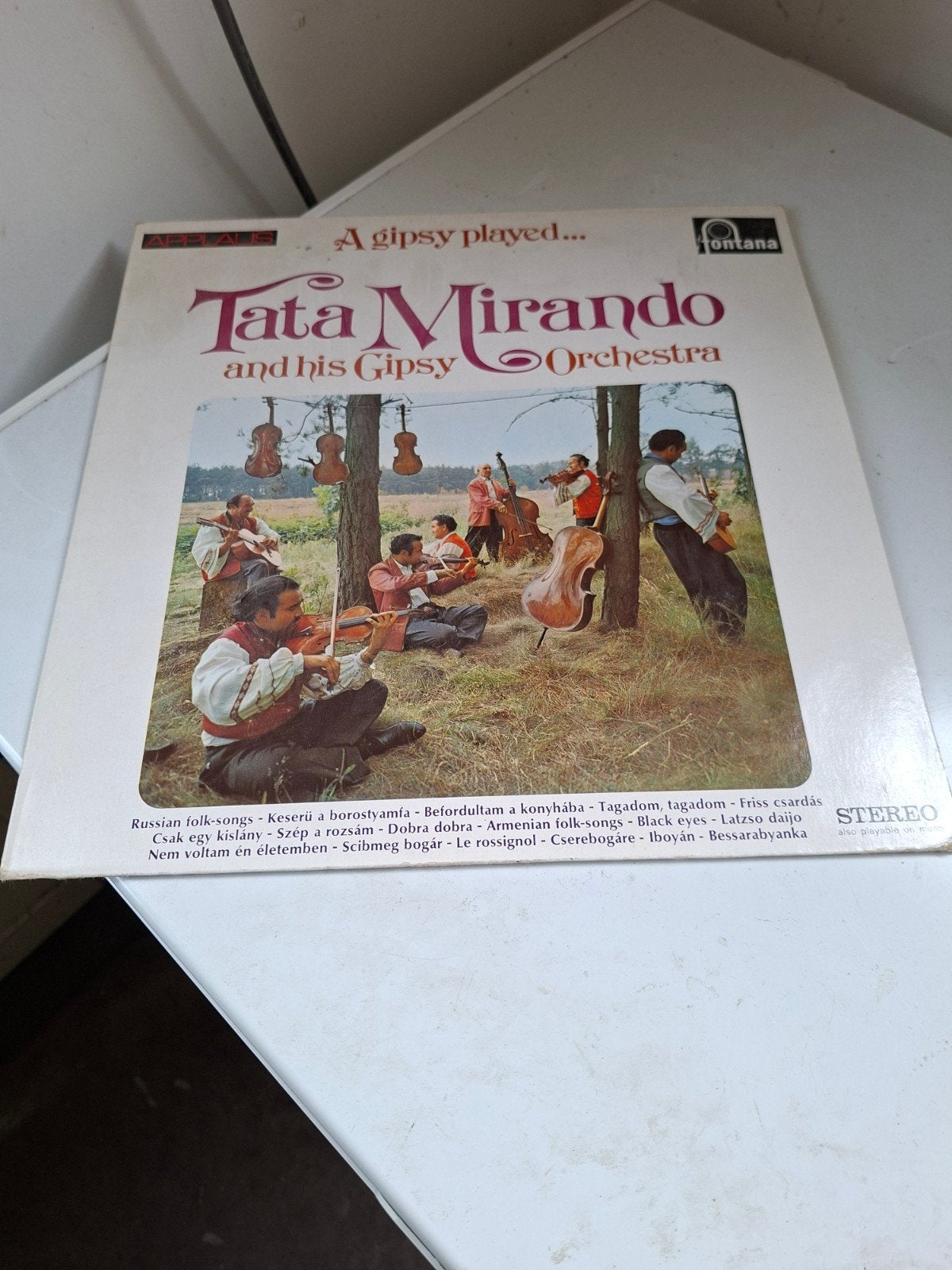 Tata Mirando and his Gipsy Orchestra - A Gipsy Played..., LP, Gebruikt, Overige genres, Ophalen of Verzenden