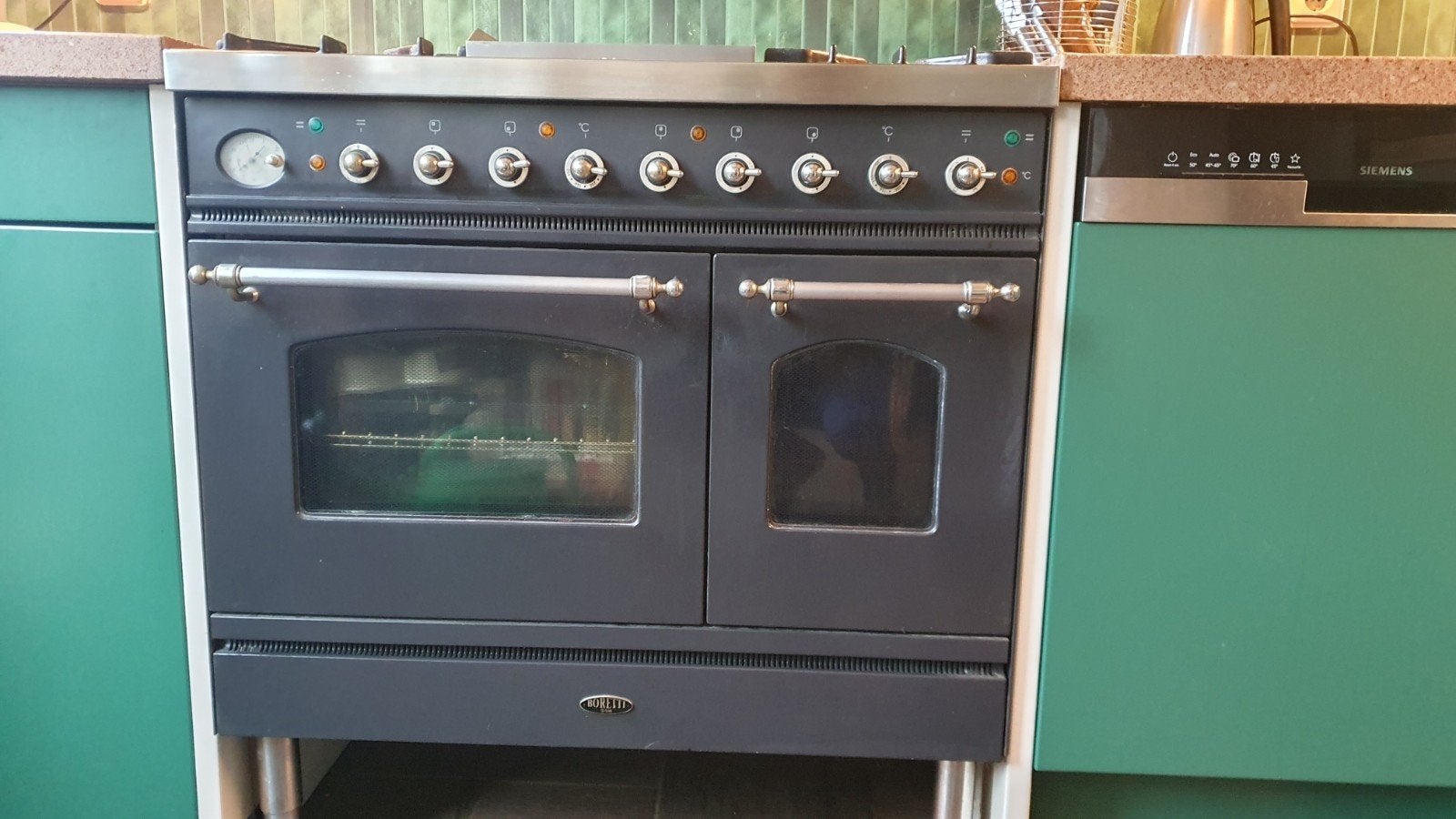 Boretti fornuis, Witgoed en Apparatuur, Ophalen, Gebruikt, 60 cm of meer, Gas