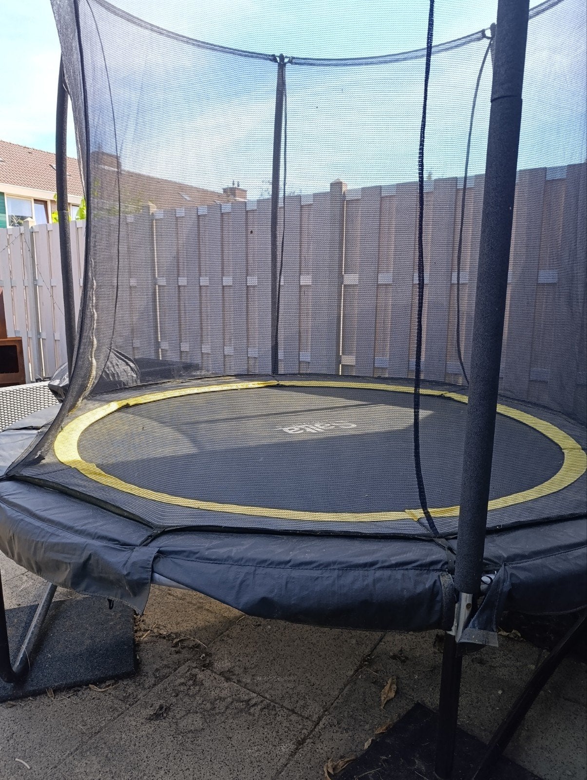 Salta Trampoline met veiligheidsnet, Ophalen, Gebruikt