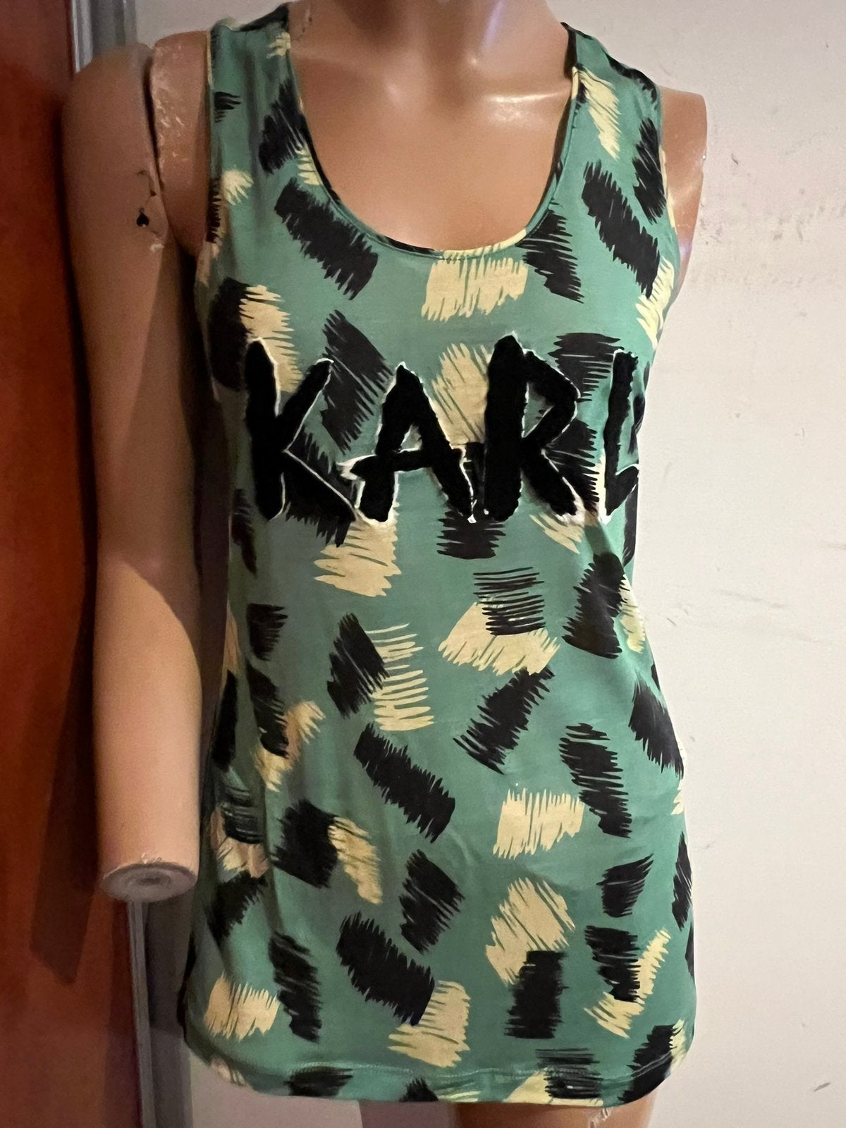 KARL LAGERFELD top maat L origineel ZGAN, Karl Lagerfeld, G, Maat 42/44 (L), B