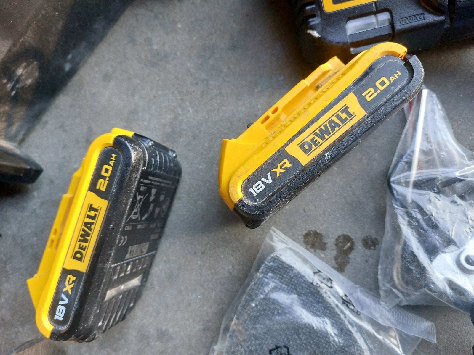 DeWalt Accu Haakse Slijper & Multitool Set met Koffer, Ophalen of Verzenden, Zo goed als nieuw, Haakse slijper, DeWalt