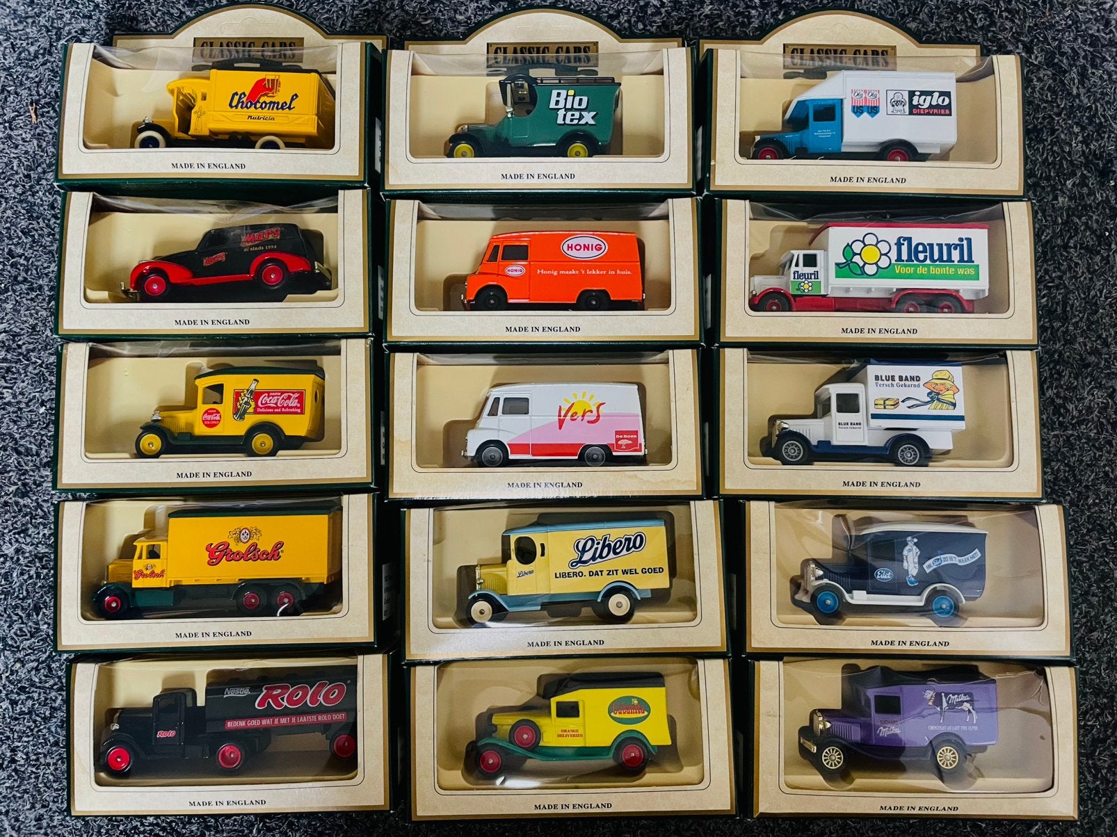 Lledo Complete set Classic Cars Models, Ophalen, Zo goed als nieuw, Auto, Overige merken