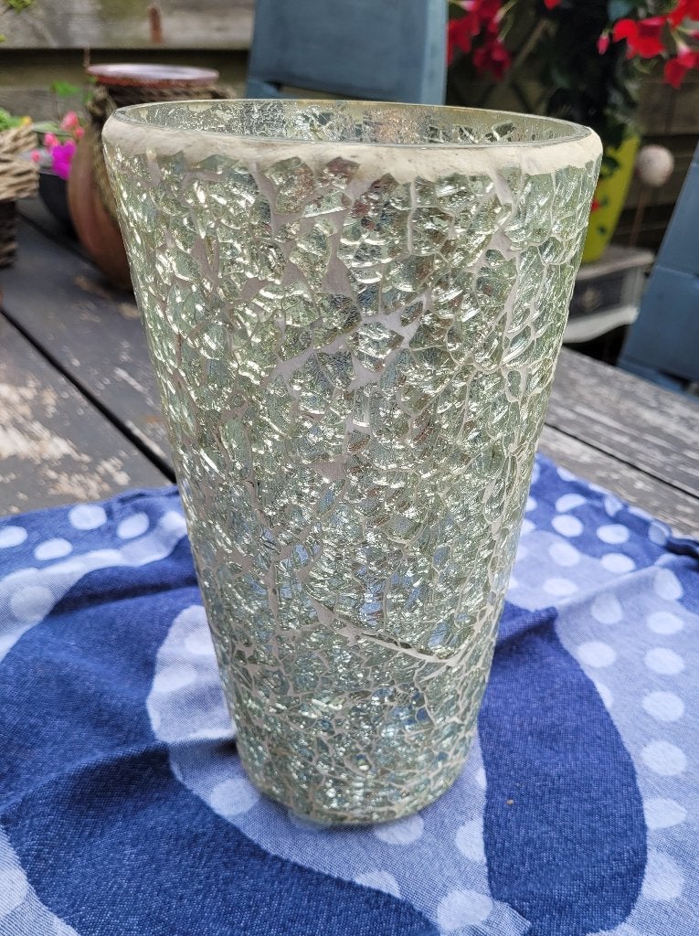 VAZEN, verschillende uitvoeringen vaas, transparant glas wit, Ophalen of Verzenden, Zo goed als nieuw, Overige kleuren, Glas
