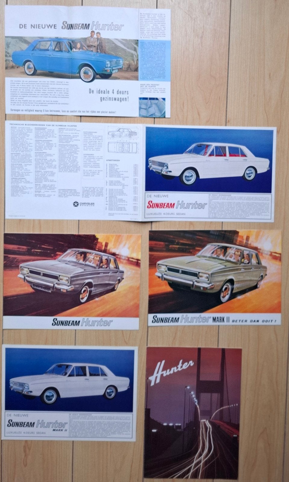 Sunbeam Hunter, 6 items voor slechts € 12,50, Ophalen of Verzenden, Zo goed als nieuw, Overige merken