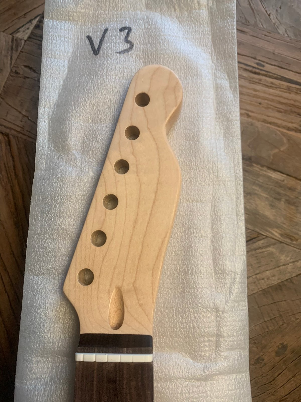 Tele hals met V proviel rosewood toets 21 frets” TLV3, Verzenden, Geen, Geen, Jpsg