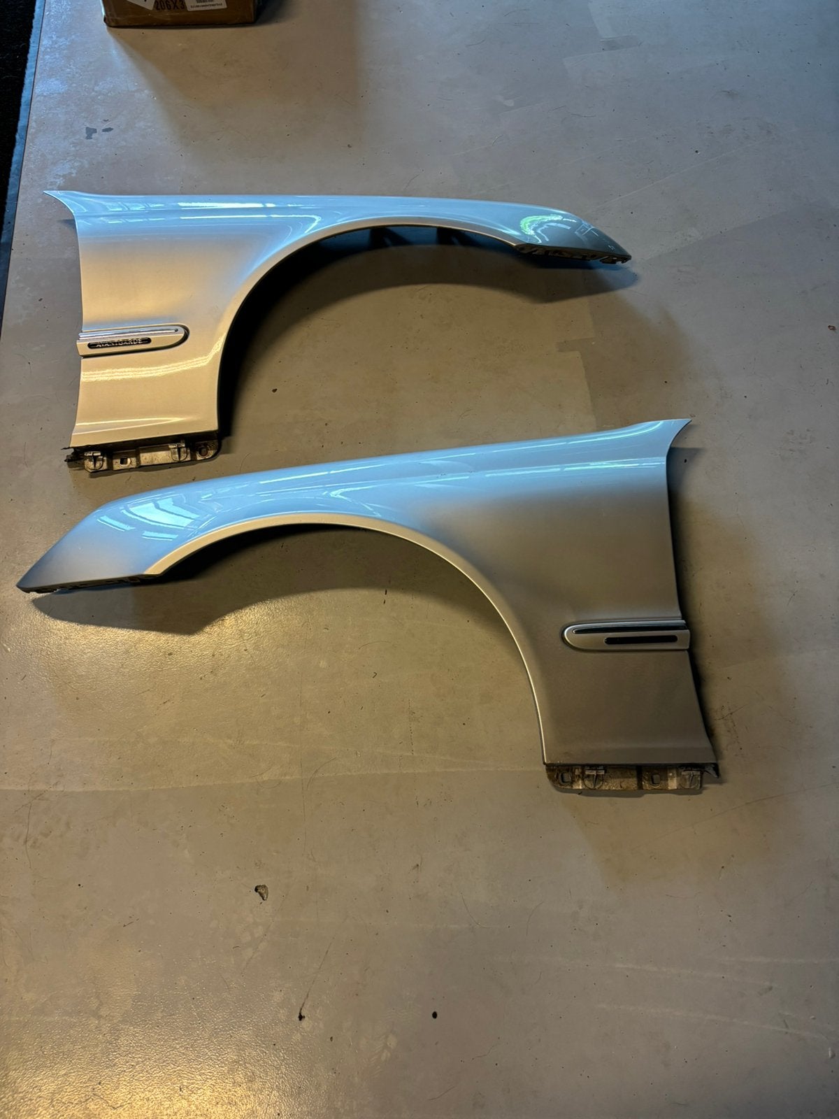 Voorschermen mercedes C klasse w203, Ophalen, Gebruikt, Spatbord, Links