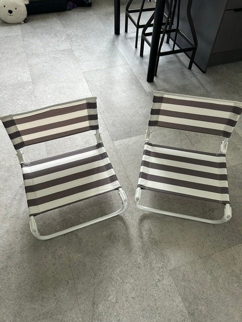 2x strandstoel, Ophalen, Nieuw, Inklapbaar