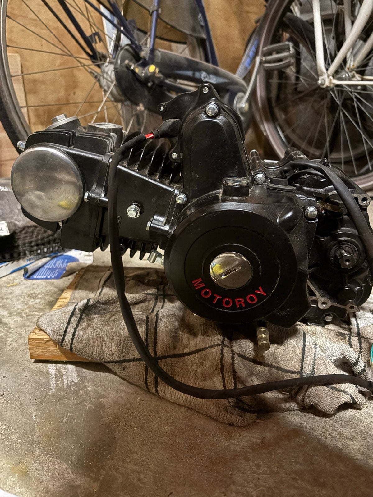 Motoroy 125cc motorblok, Ophalen, Gebruikt