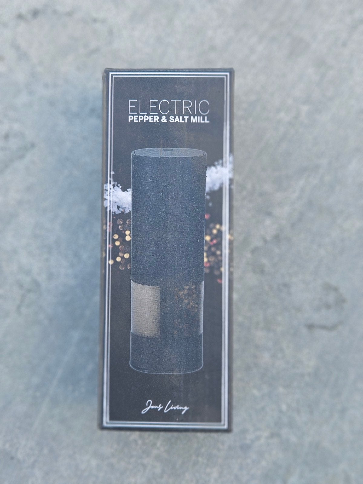 Jens Living Elektrische Peper- en Zoutmolen, Overige typen, Nieuw, Ophalen of Verzenden, Zwart