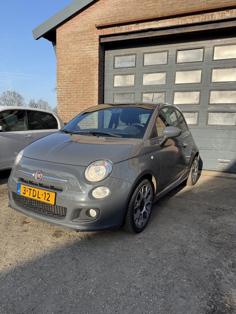 Fiat 500 0.9 TwinAir 500S Airco/Alcantara/NAP, Voorwielaandrijving, Euro 5, Gebruikt, 905 kg