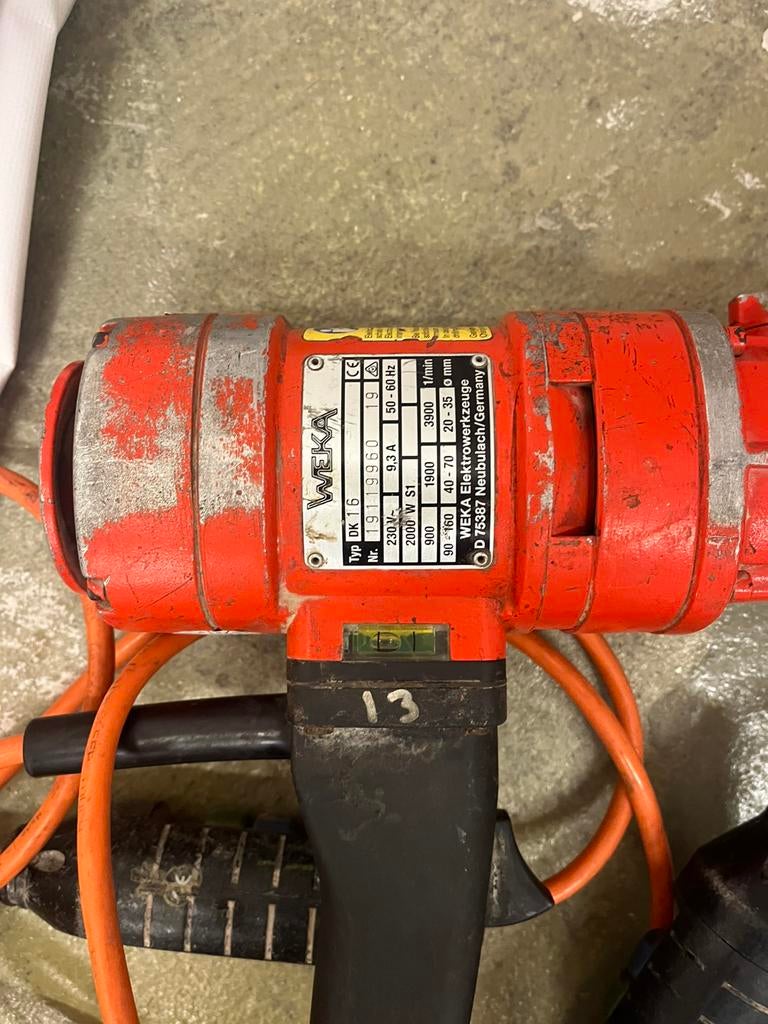 Diamantboor, Doe-het-zelf en Verbouw, Gereedschap | Boormachines, Overige typen, Ophalen of Verzenden, Variabele snelheid, Gebruikt