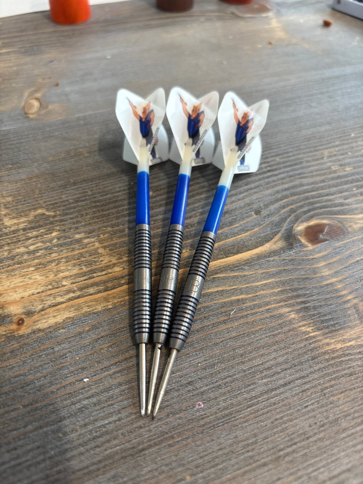 Raymond Van Barneveld Tripple B Darts 21g Phantom Grip, Ophalen of Verzenden, Gebruikt, Pijlen