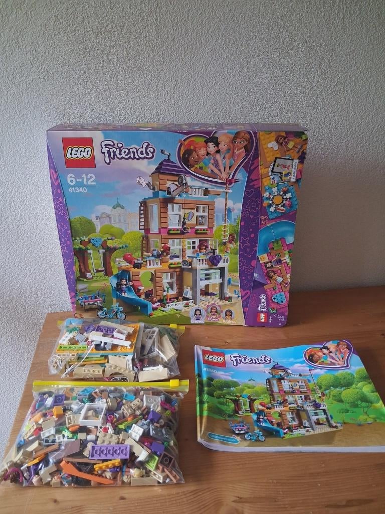 Lego Friends 41340 Vriendschapshuis, Lego, Friends, Ophalen of Verzenden, Zo goed als nieuw