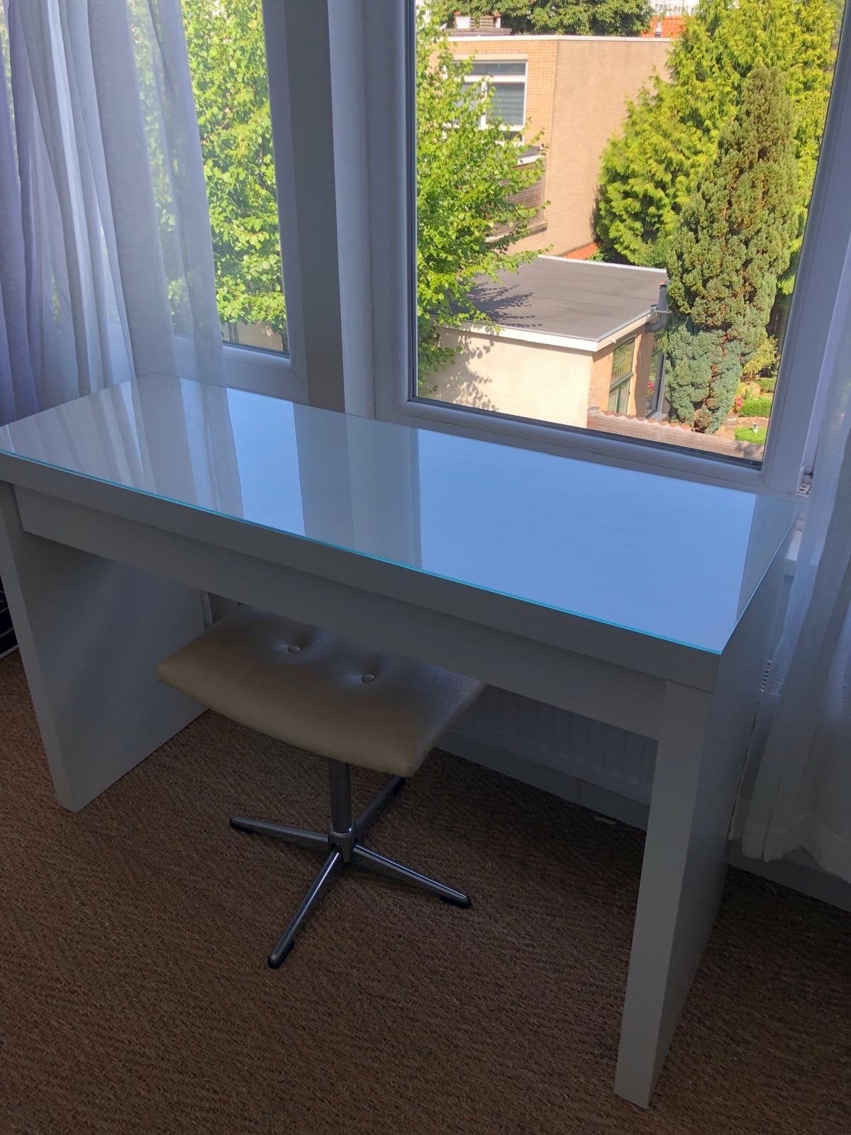 Ikea makeup tafel - MALM, Huis en Inrichting, Ophalen, Zo goed als nieuw, Minder dan 100 cm