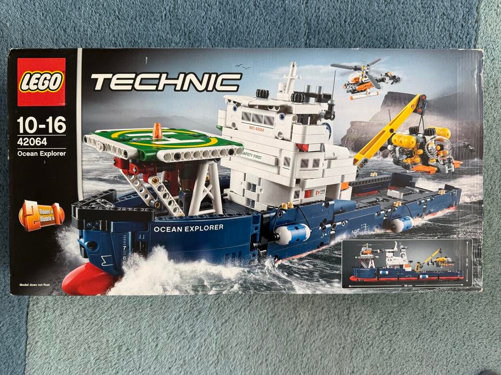 LEGO Technic 42064 Ocean Explorer - Nieuw in doos, Kinderen en Baby's, Speelgoed | Duplo en Lego, Lego, Nieuw, Ophalen of Verzenden