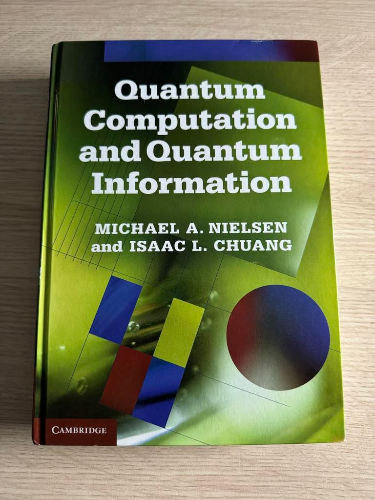 Quantum Computation and Quantum Information - Hardcover, Ophalen of Verzenden, Zo goed als nieuw, Natuurwetenschap