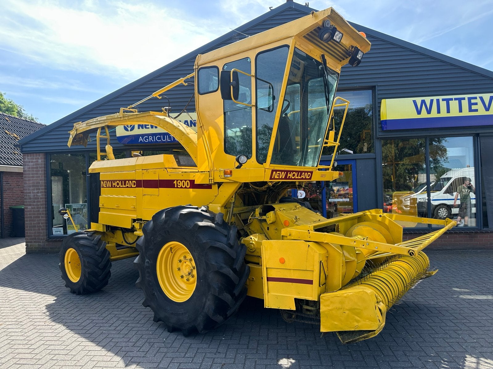New Holland 1900 Hakselaar, Ophalen, Veehouderij, Oogstmachine