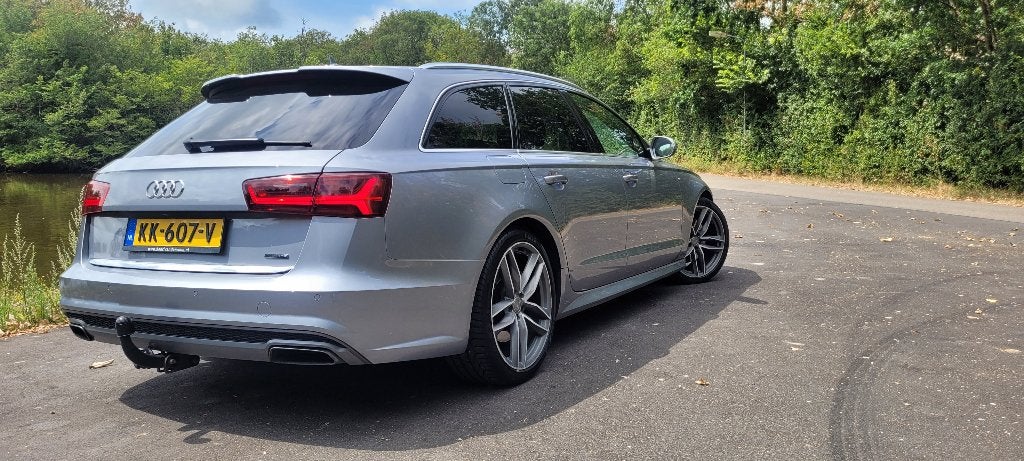 Audi A6 2.0 Tfsi 185KW Avant Quattro AUT 2016 Grijs, Auto's, Automaat, Euro 5, Zwart, 4 cilinders