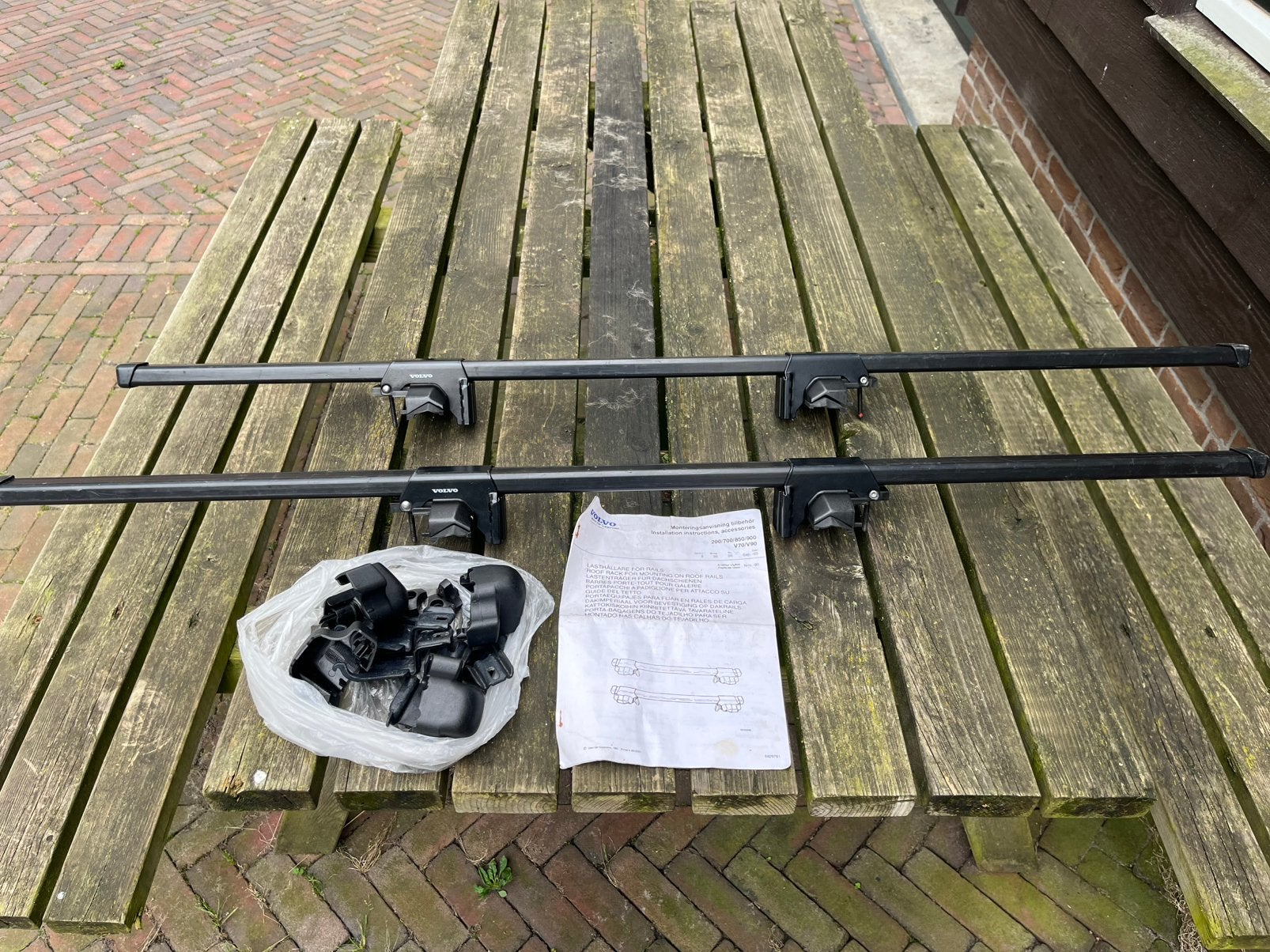 Orginele Volvo dakdragers V70/850, Auto diversen, Ophalen, Zo goed als nieuw