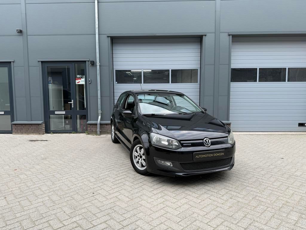 Volkswagen Polo 1.2 TDI 75 PK 2011 Zwart, Auto's, Volkswagen, Voorwielaandrijving, Euro 5, Stof, 96 €/maand