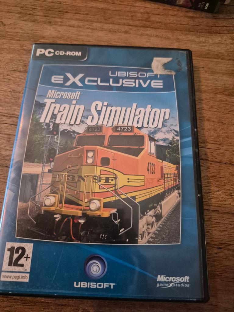 Microsoft Train Simulator PC CD-ROM - Exclusieve Editie, Spelcomputers en Games, Games | Pc, Gebruikt, Simulatie, 1 speler, Vanaf 12 jaar
