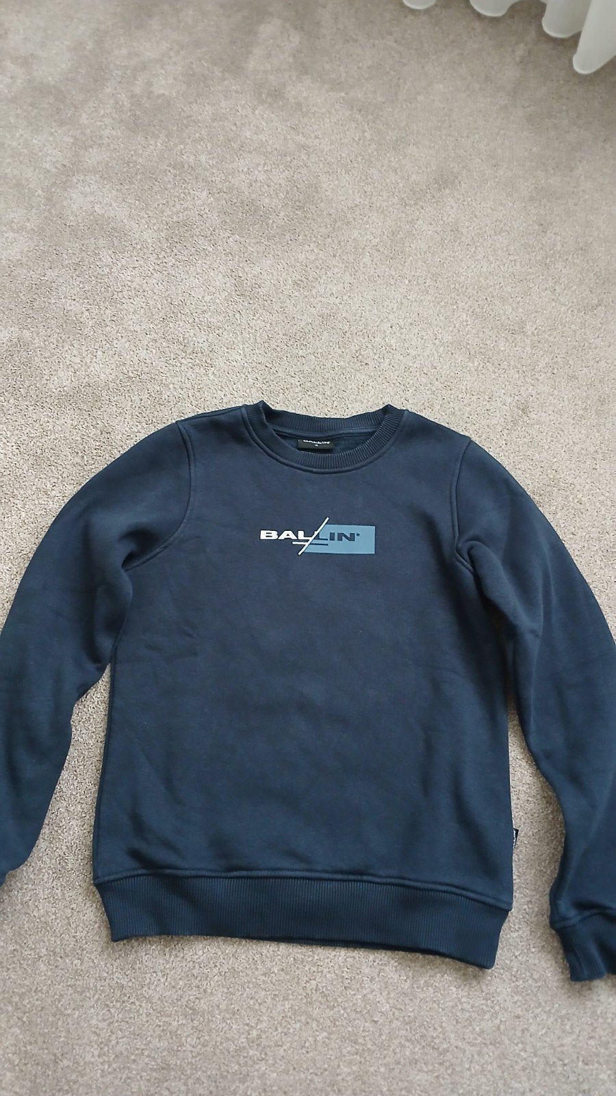 Ballin' Amsterdam sweater maat 10 - Donkerblauw, Ophalen of Verzenden, Gebruikt, Ballin' Amsterdam, Jongen of Meisje