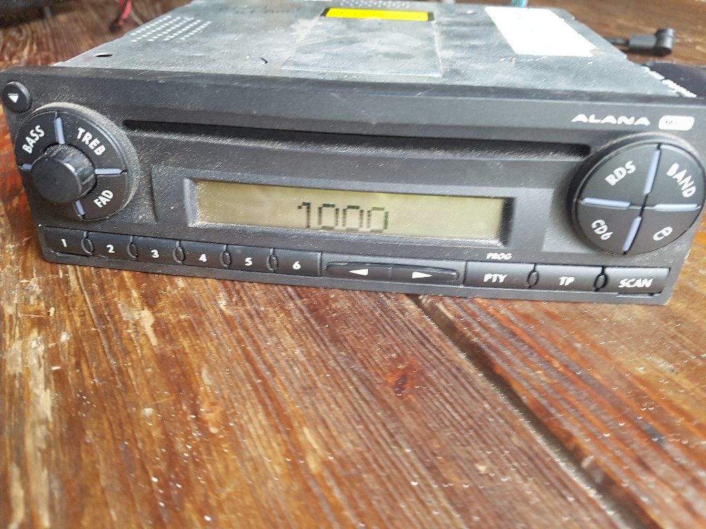 SEAT IBIZA ORIGINELE  autoradio, Ophalen of Verzenden, Gebruikt