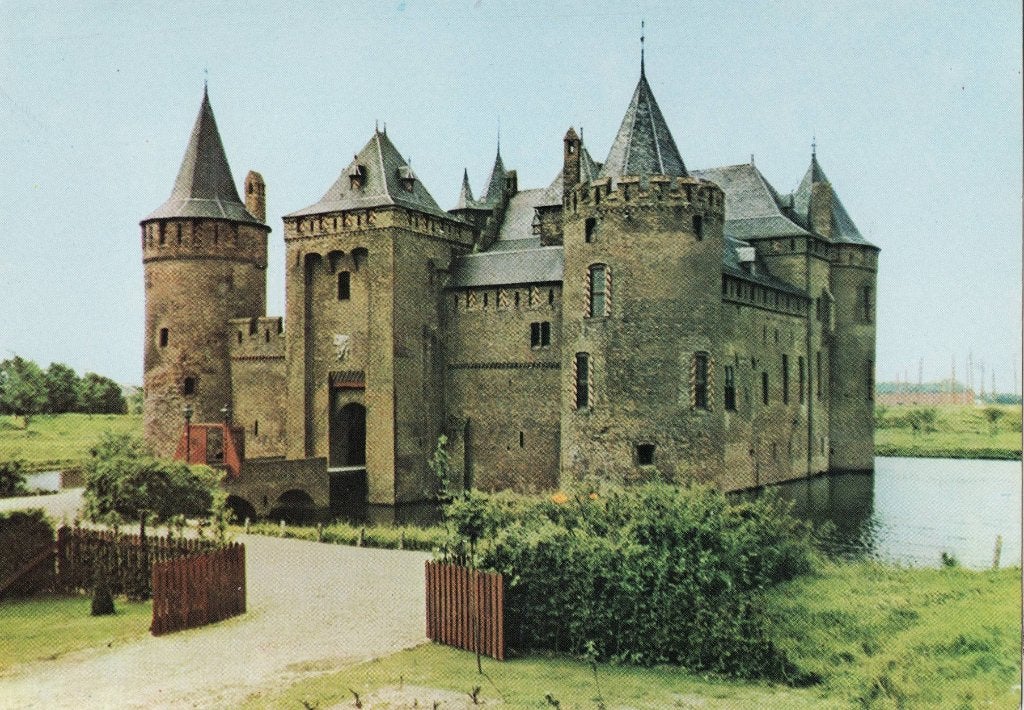 Muiden – Rijksmuseum Muiderslot., Ophalen of Verzenden, 1960 tot 1980, Ongelopen, Noord-Holland