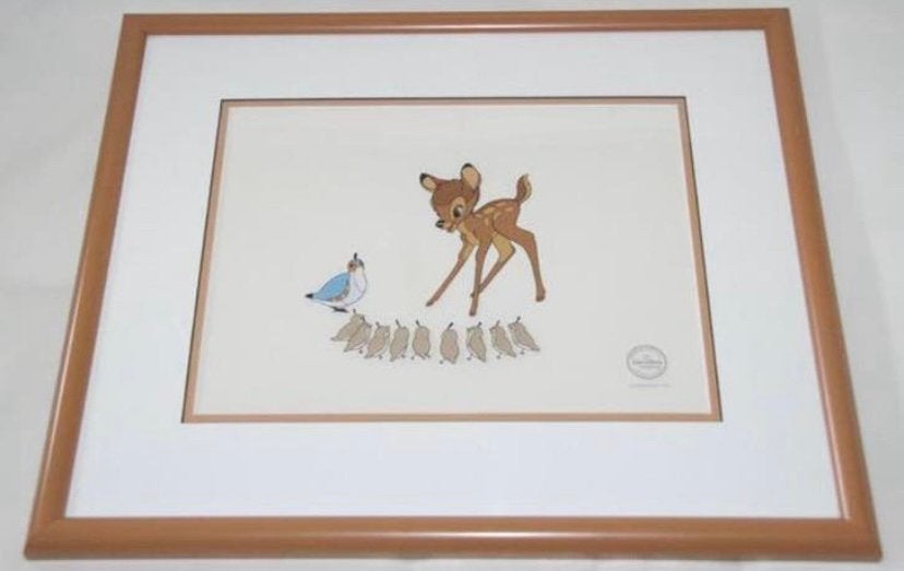Disney sericel Bambi, Ophalen of Verzenden