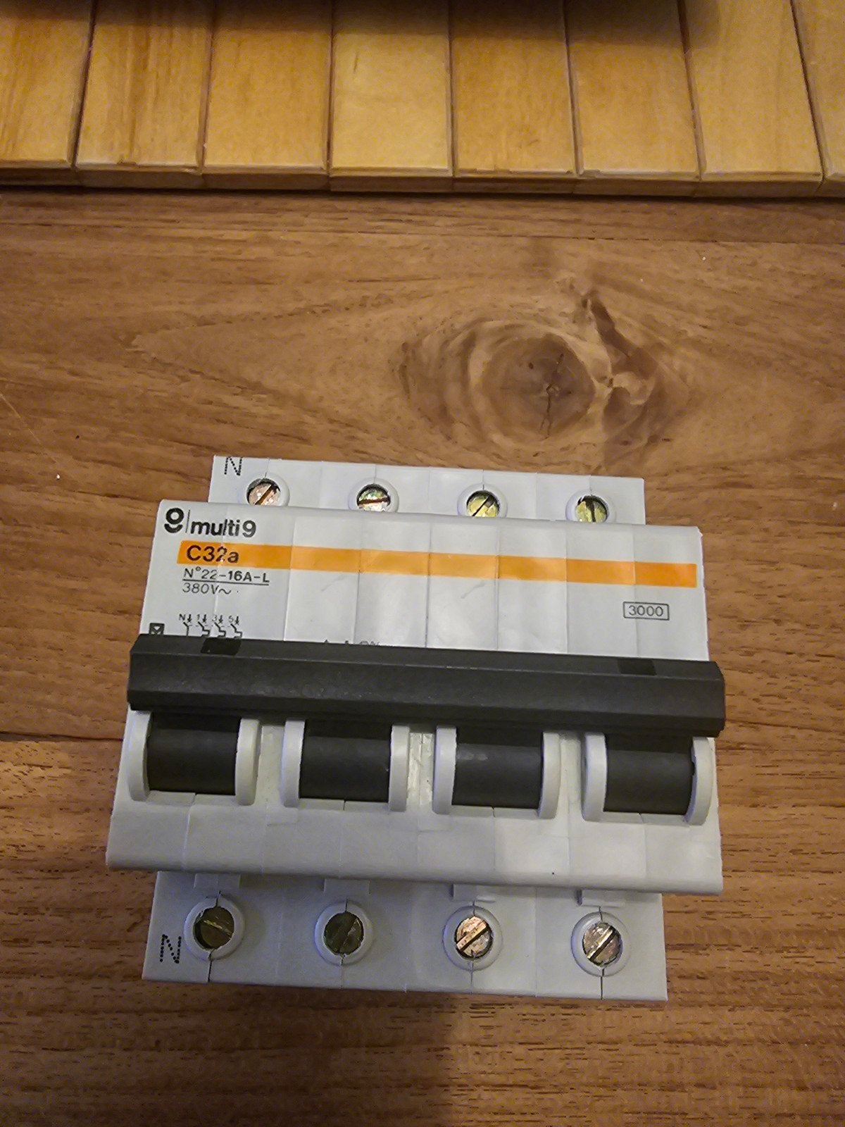 Multi 9 C32a N22-16A-L 380V~, Ophalen of Verzenden, Gebruikt, Overige merken, Installatieautomaat