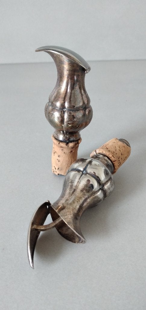 Verzilverde artikelen o.a. Notenkraker/wijnstoppen, Ophalen of Verzenden