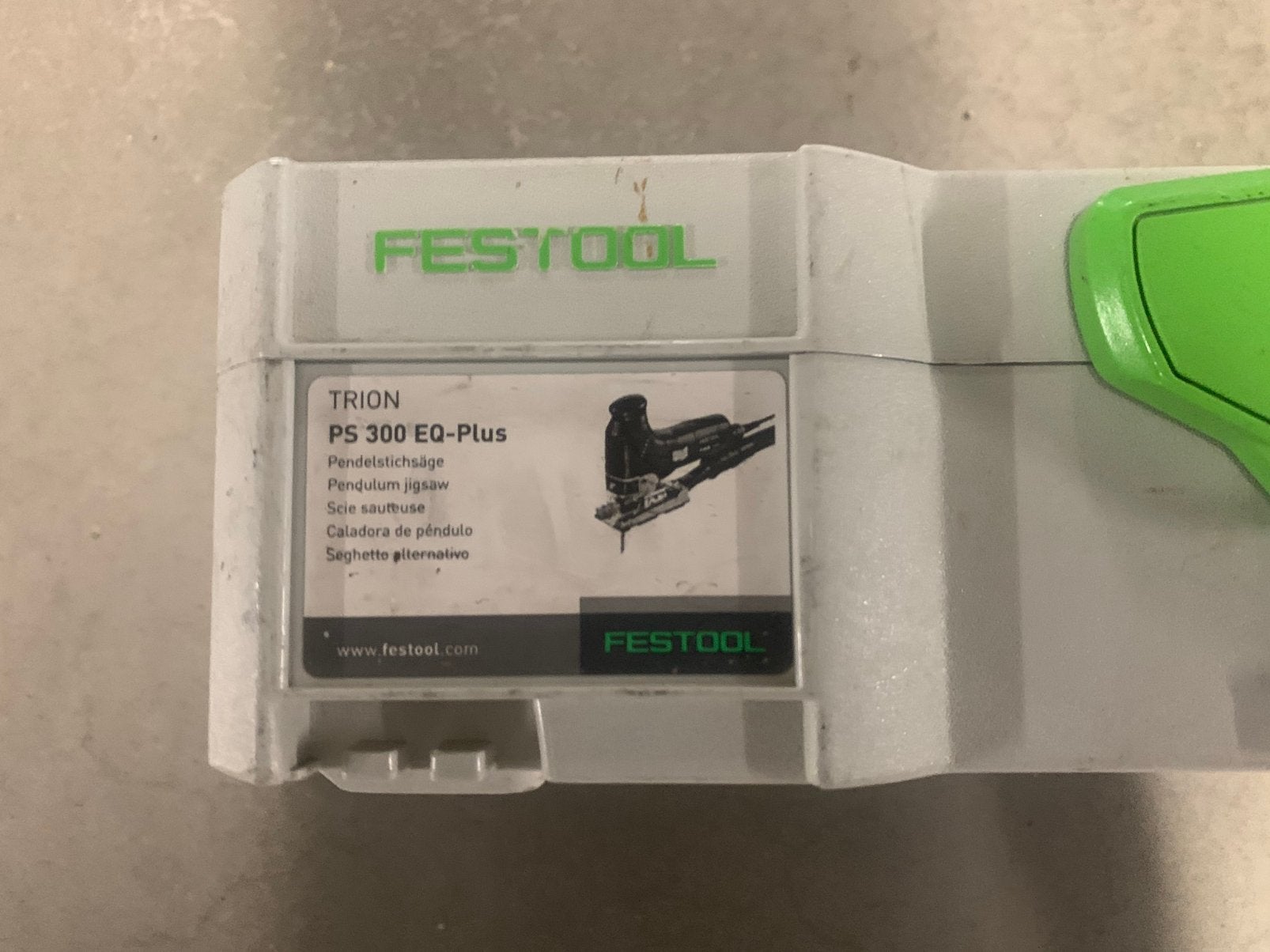 Festool Trion PS 300 EQ-Plus Decoupeerzaag, Ophalen, Decoupeerzaag, Zo goed als nieuw, 30 tot 70 mm