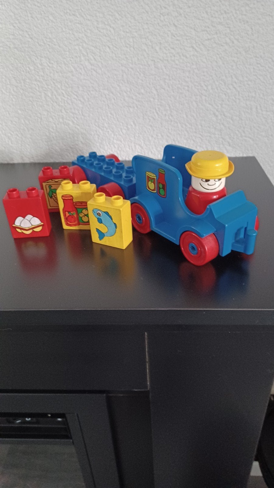 duplo 2623 delivery truck vintage, Ophalen of Verzenden, Gebruikt, Duplo
