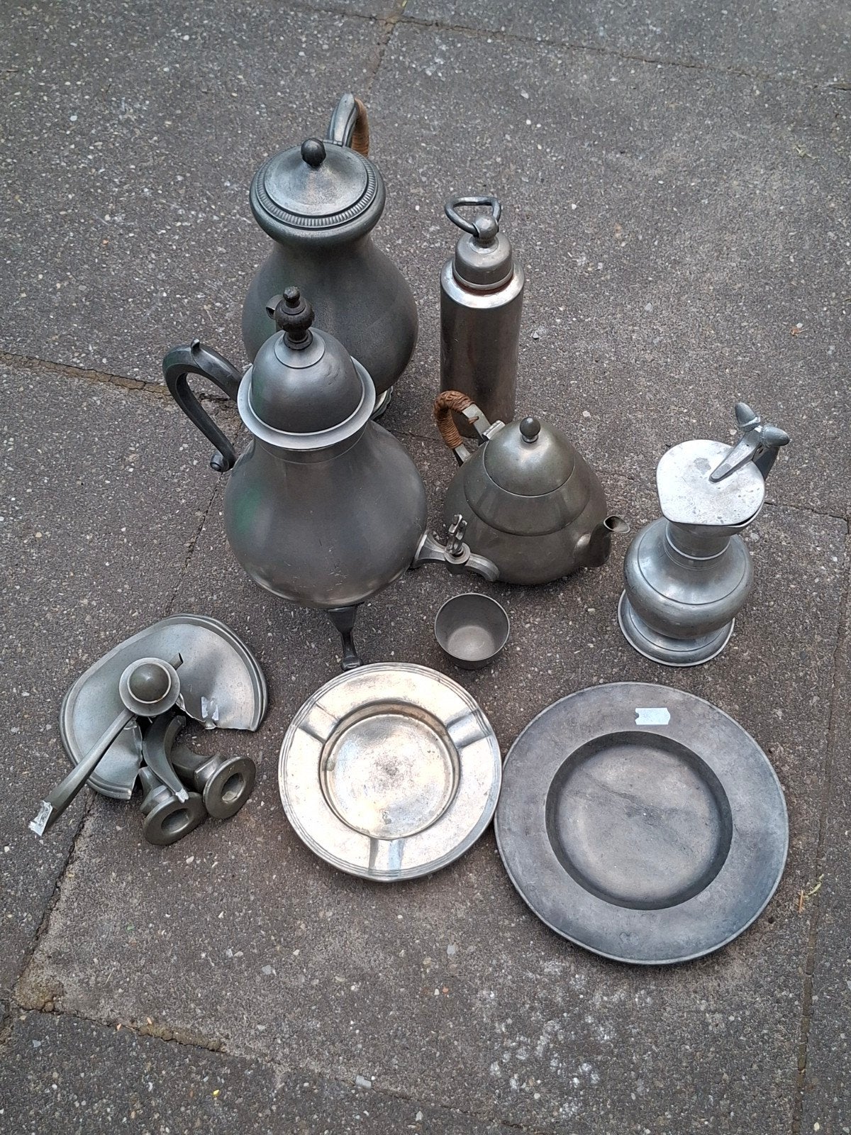 5 kilo tin 90% of hoger, Antiek en Kunst, Antiek | Tin, Ophalen of Verzenden
