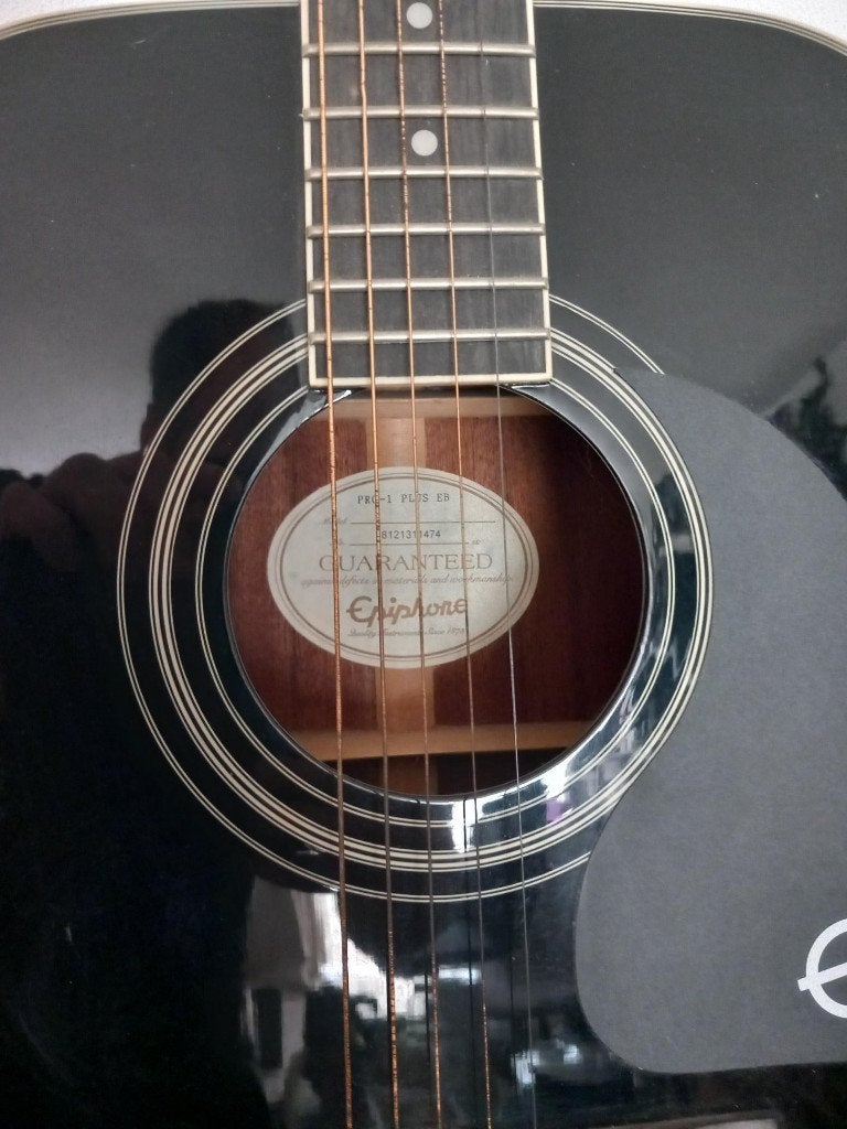 Akoestische gitaar Epiphone, Muziek en Instrumenten, Snaarinstrumenten | Gitaren | Akoestisch, Ophalen, Gebruikt, Klassieke of Spaanse gitaar