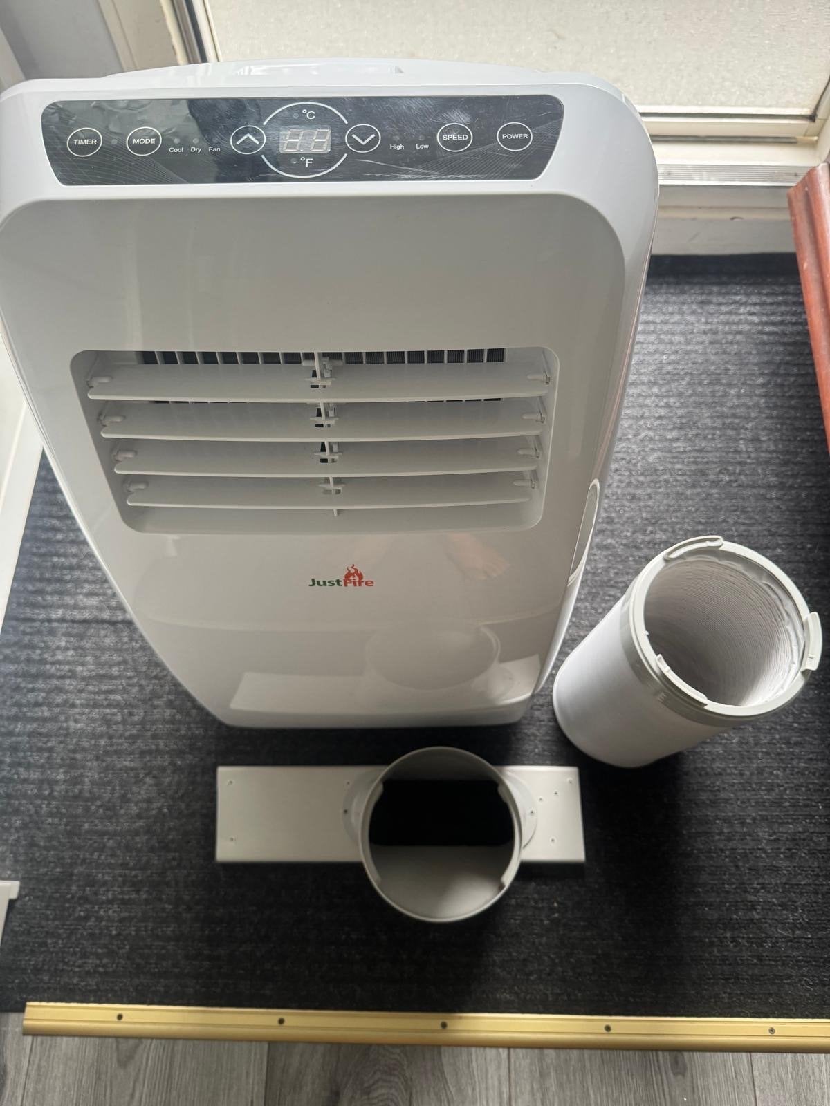 JustFire AIRCO 7000 Mobiele Airco met slang, Timer, Minder dan 60 m³, 2 snelheden, Ophalen of Verzenden