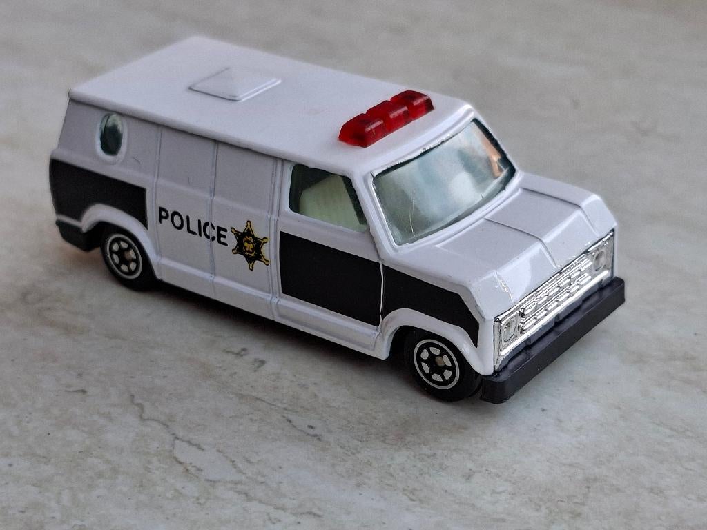 Ford Econoline amerikaanse politiewagen 3 inch police, Ophalen of Verzenden, Nieuw, Auto
