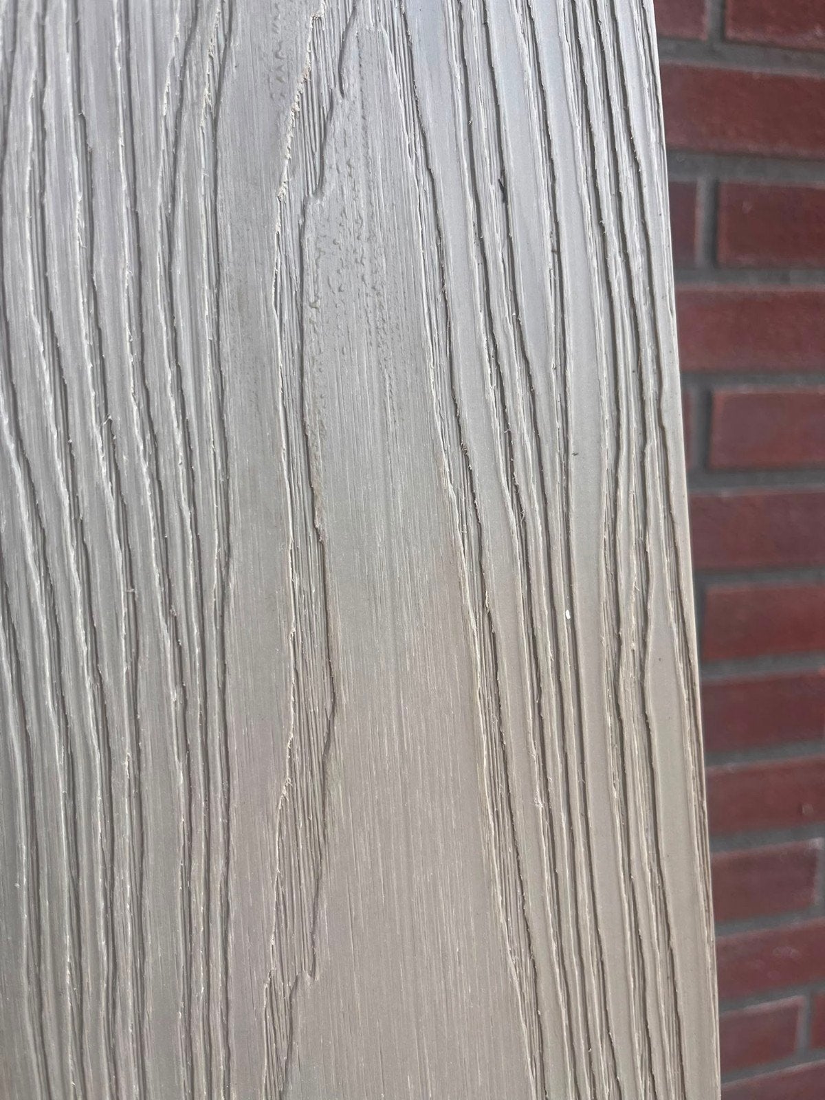 Composiet planken Steengrijs, Ophalen