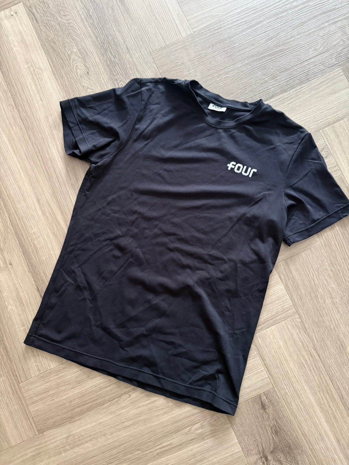 FOUR Amsterdam shirt black XS/S, Ophalen of Verzenden, Zo goed als nieuw, Maat 46 (S) of kleiner, Zwart
